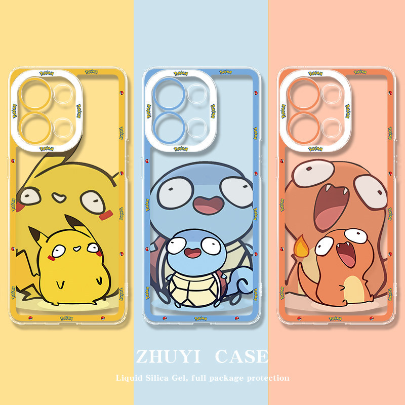 Ốp điện thoại Pokémon ace5 neo10 Thích hợp cho vivos20 Pikachu iqoo13 Little Fire Dragon oppoReno13p