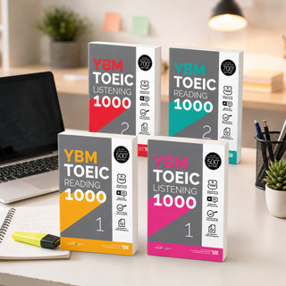 Sách - Combo YBM TOEIC 1000 (Trọn Bộ 4 Cuốn) - Kèm lời giải và hướng dẫn chi tiết (Gamma Books)