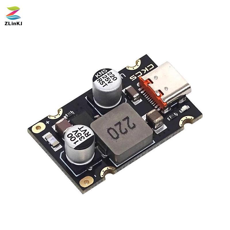 Mô-đun sạc nhanh ZLinKJ PD65W Giao diện USB Type-C Hỗ trợ PD3.1 QC3.0 SCP PPS Sạc nhanh 5V 9V 12V 20