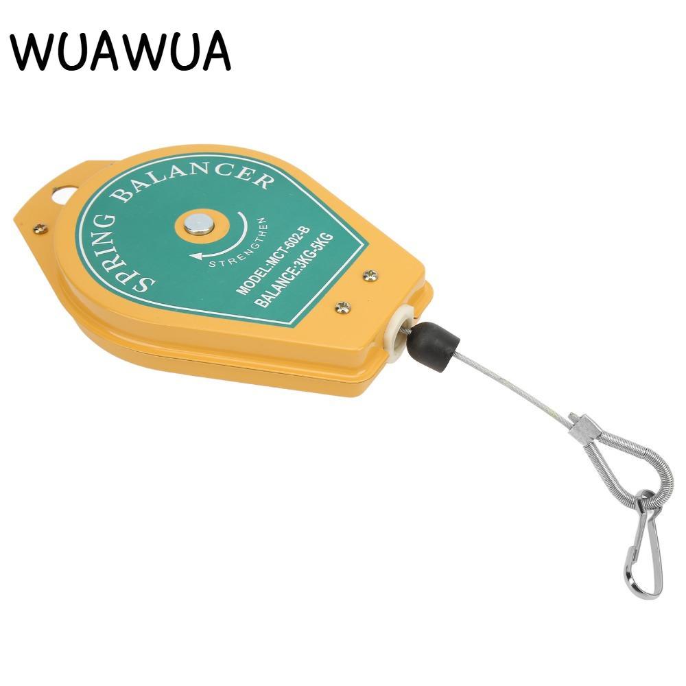 Giá đỡ dụng cụ WUAWUA, Bộ cân bằng lò xo 6.6lbs-11lbs 3Kg-5Kg, Vòng bi dài co giãn có thể thu vào vớ