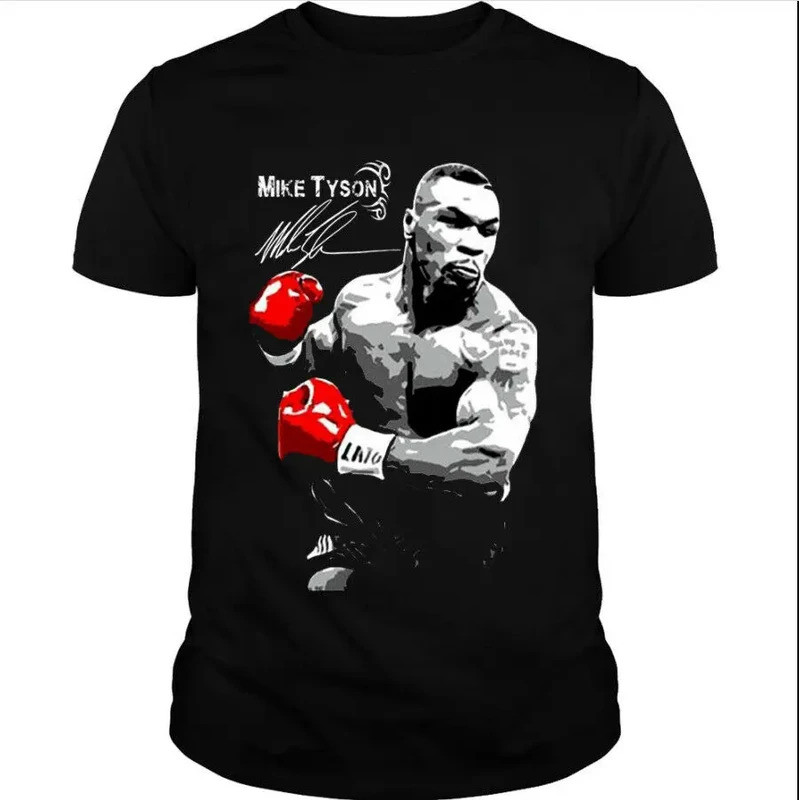 Áo thun nam Mike Tyson Boxing Retro Quà tặng vui nhộn Quần áo