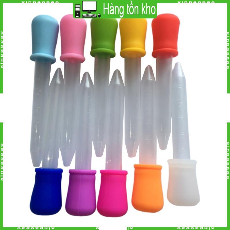 XI 5ml Liquid Eye Ear Tốt nghiệp Pipet Dropper Bóp Transfer Pipet Dropper
