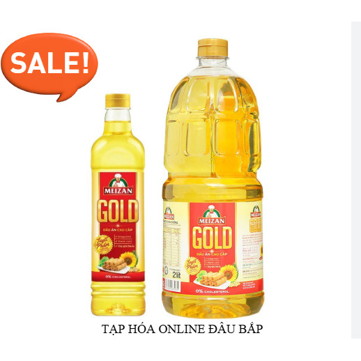 Dầu Ăn Meizan Gold 1L-2L