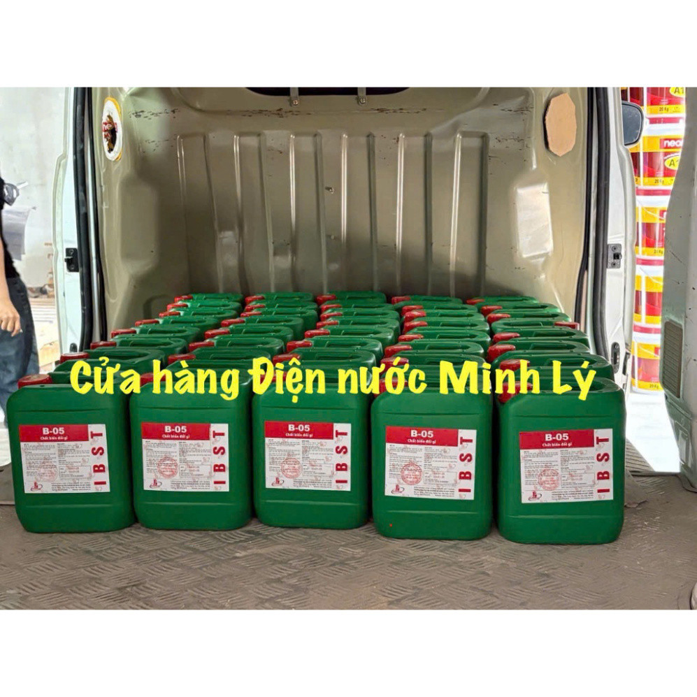 [Hỏa Tốc] Can 5L Tẩy Rỉ Chất Biến Đổi Gỉ B-05 Biến Gỉ Sắt Thép Cũ Thành Mới B05 BO5 IBST