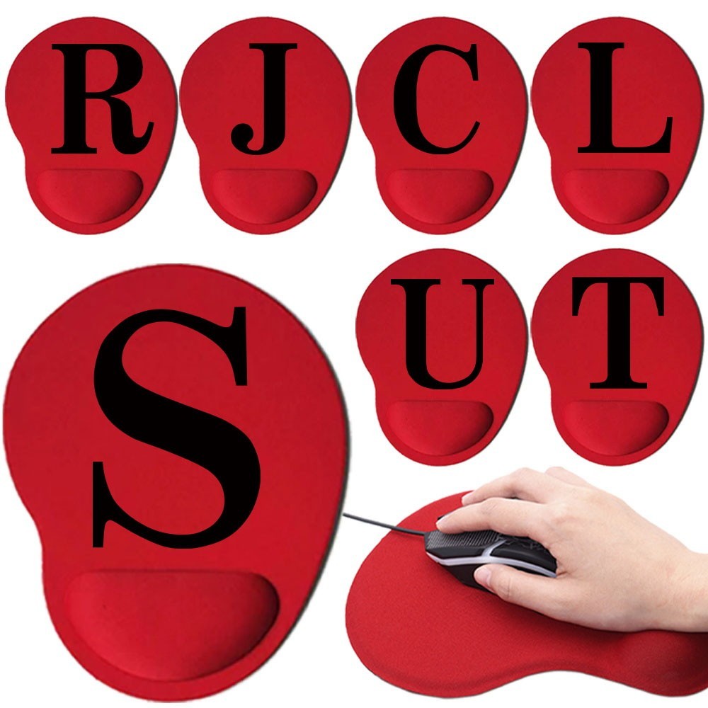 Office Accessories Ergonomic wrist rest mouse pad Wrist support non-slip mouse pad Soft mouse pad Bl