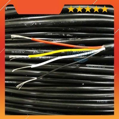 Dây Cáp Nhôm 4 Lõi UL2464-22AWG-4C 4x0.5mm2 Vỏ PVC