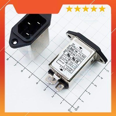 CW1D-6A-T Bộ Lọc Nguồn 1 Pha 6A 115/250V