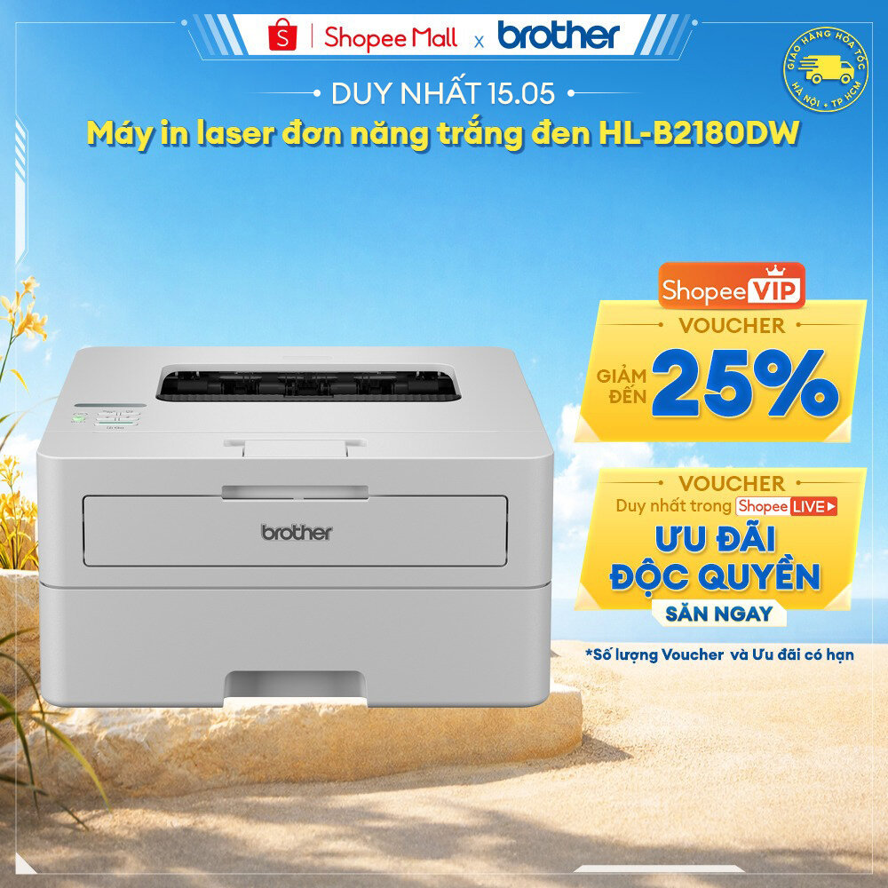 Máy in laser đơn năng Brother HL-B2180DW