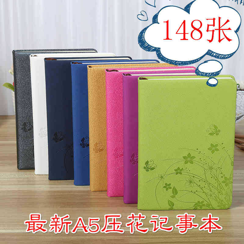 Miễn Phí Vận Chuyển Yue Mu Nhiều Màu Notepad A5 In Da Học Sinh Notepad Sáng Tạo Dày Notepad Nhật Ký