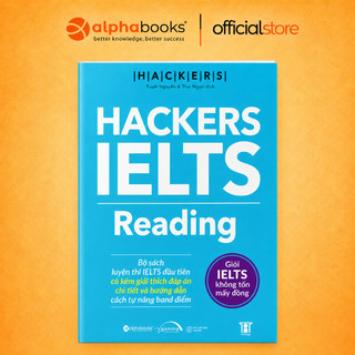 Sách - Hackers IELTS Reading - Luyện Thi IELTS Reading Band 3.0-6.0+ kèm lời giải chi tiết (Gamma)