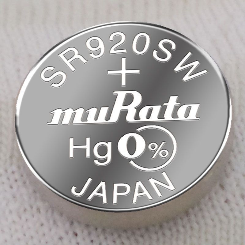 Nút đồng hồ nguyên bản không chứa thủy ngân murata murata SR920SW / 371 Điện tử