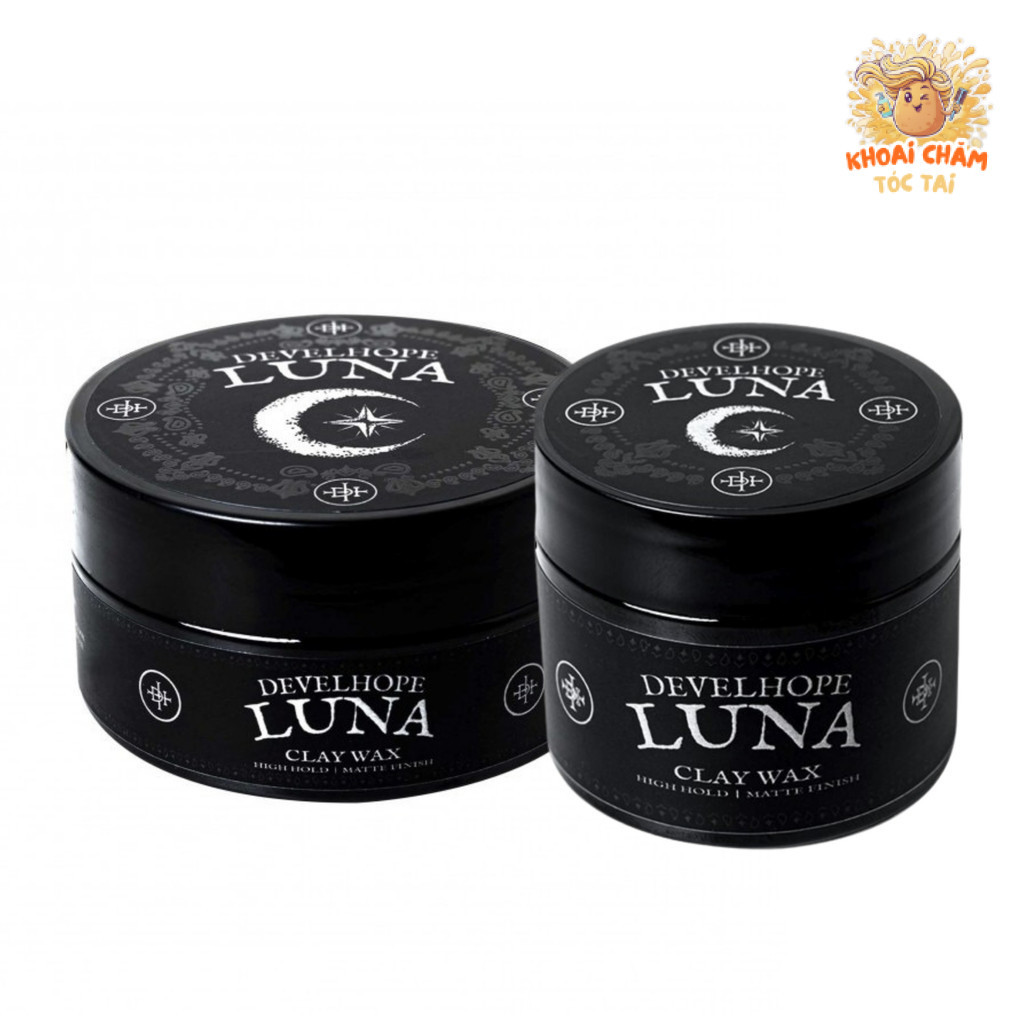 Sáp vuốt tóc Develhope Luna 50gr ( Clay Wax ) <TMQ>