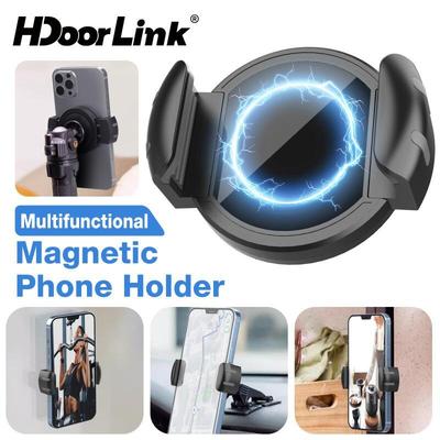 HdoorLink Kẹp Điện Thoại Từ Tính Đa Năng Ô Tô Gắn Tường Giá Đỡ Điện Thoại Cho Xe Golf Máy Chạy Bộ Phòng Tập Gym Nhà Bếp