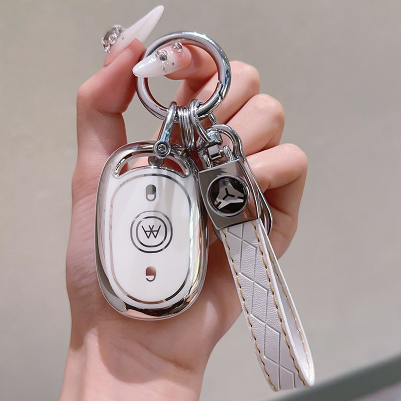 Thích hợp cho Emma Vỏ chìa khóa xe điện Yuan Universe pro Aiduo q5 Luna Aiqi Vỏ bảo vệ điều khiển từ