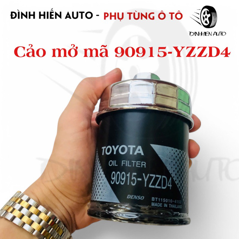 Cảo mở lọc nhớt xe Innova, Fortuner, Hilux, Hiace, Prado, Land Cruiser (Mở mã: 90915-YZZD4/ YZZD2)