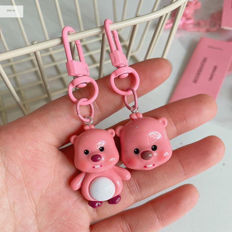 [ZTHOME] Ins Túi Mặt Dây Chuyền Hoạt Hình DIY Phụ Kiện Mới Zanmang Loopy Anime Kawaii Số Phụ Kiện Mó