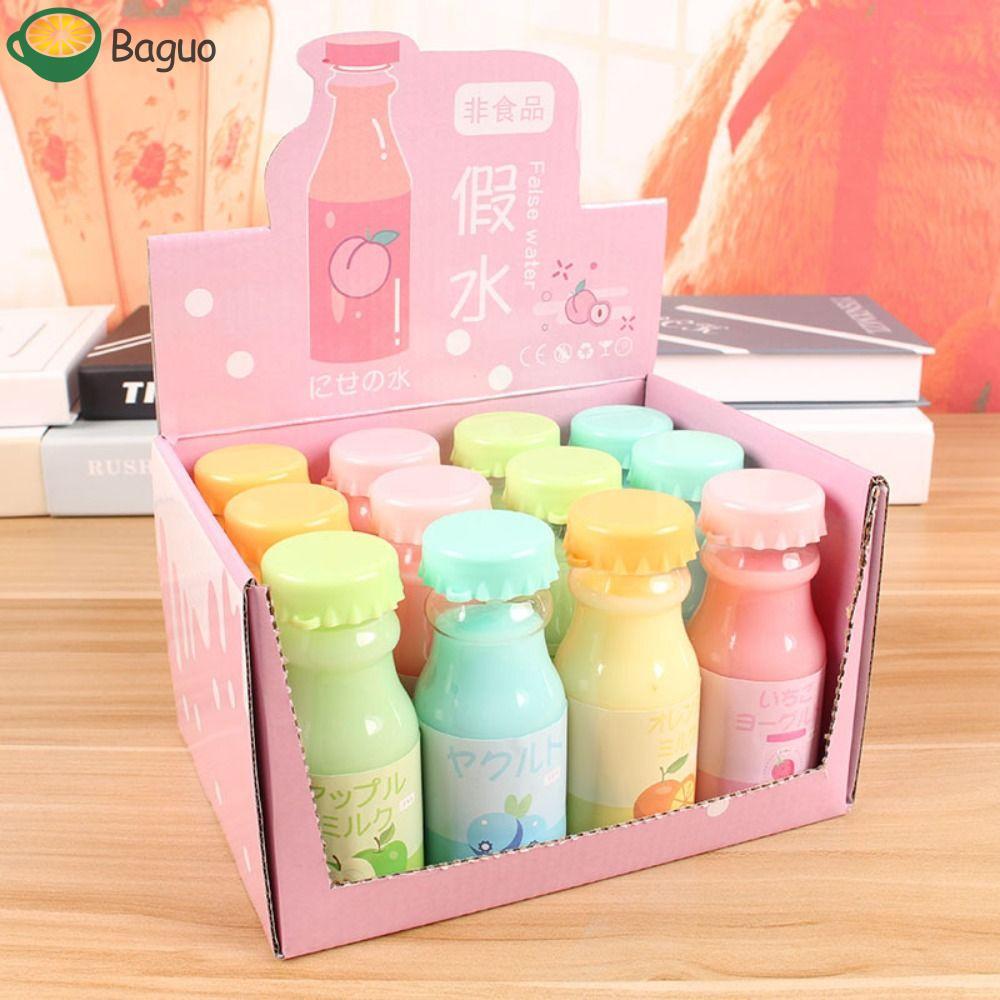 BAGUO Thơm Slime, Slime Không Dính Trong Suốt Slime Bộ, Cha Mẹ-Con Mềm Mại Nguyên Chất Nước Giả Tron