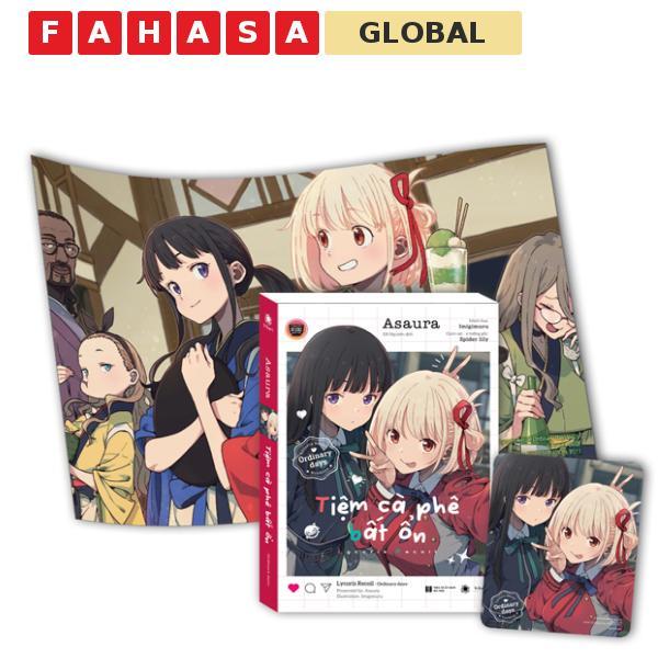 Sách - Lycoris Recoil - Ordinary Days - Tiệm Cà Phê Bất Ổn - Tặng Kèm Bookmark + Poster