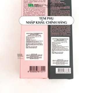 Xịt Khóa Nền So.Natural Makeup Setting Fixx 35mL / 75mL / 120mL