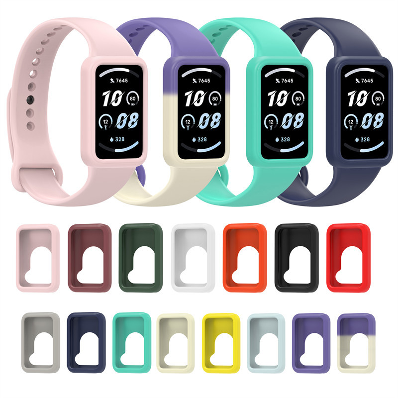 Vỏ Silicon Mềm Cho HONOR Band 9 Vỏ Bảo Vệ Nhiều Màu Sắc Vỏ Chống Sốc Ốp Lưng Cho HONOR Band 9 Phụ Ki