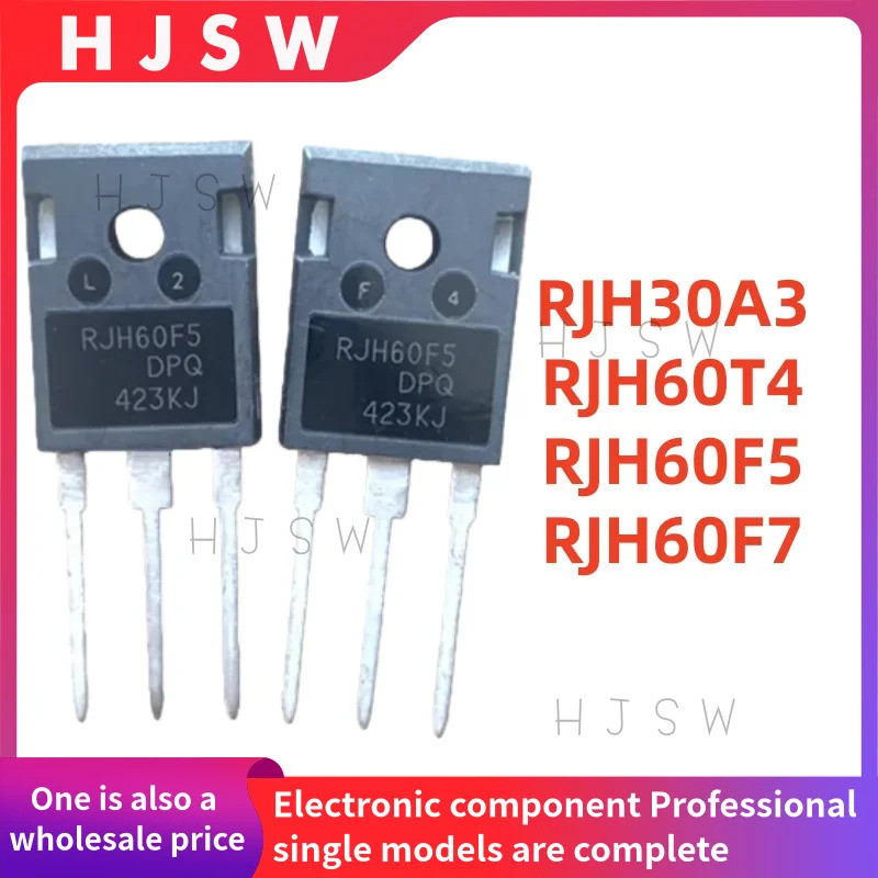 5 Chiếc RJH30A3 RJH60T4 RJH60F5 RJH60F7 RJH60T4DPQ RJH60F5DPQ RJH60F7DPQ TO-247 Hiệu Ứng Trường Tran