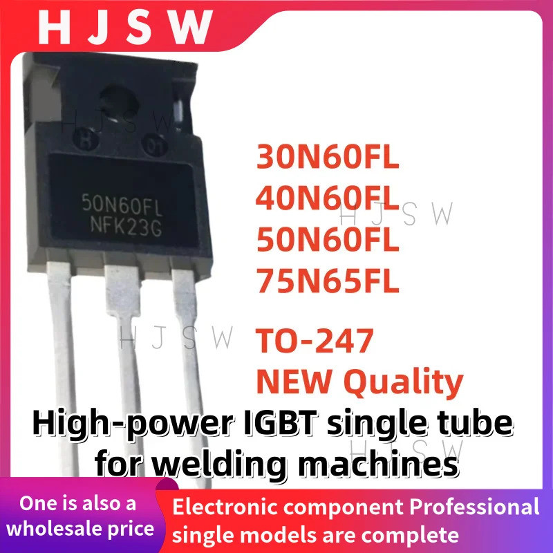 5 Chiếc 30N60FL 40N60FL 50N60FL 75N65FL TO-247 Hiệu Ứng Trường Transistor