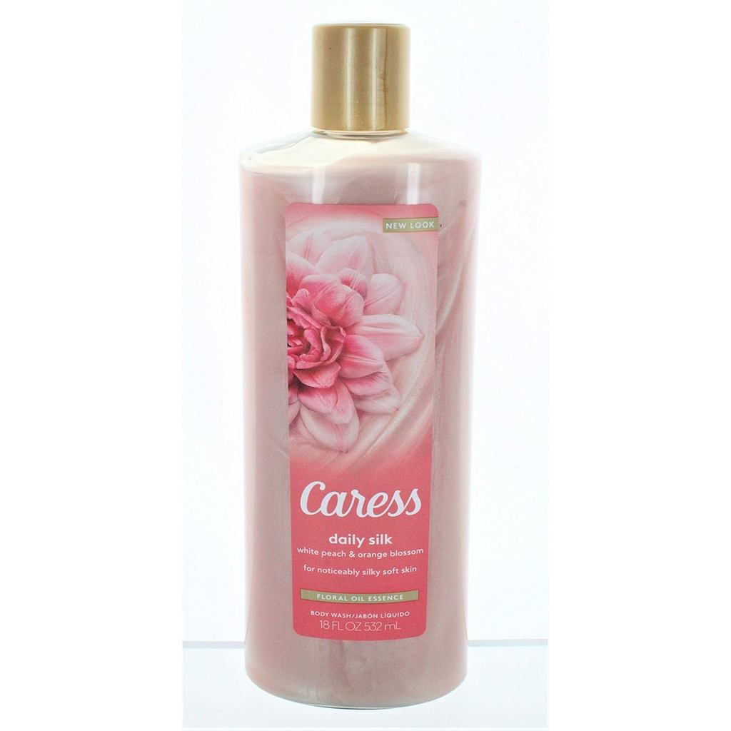 Sữa Tắm Caress 18 Ounce Daily Silk (Làm Tơ) (532ml) (2 Gói)