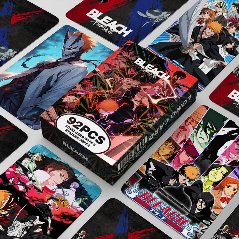 2026 Phong Cách Mới Năm Bộ Sưu Tập Thẻ Chết BLEACH Anime Photocard Mini Sticker Thiệp Chúc Mừng Thẻ 