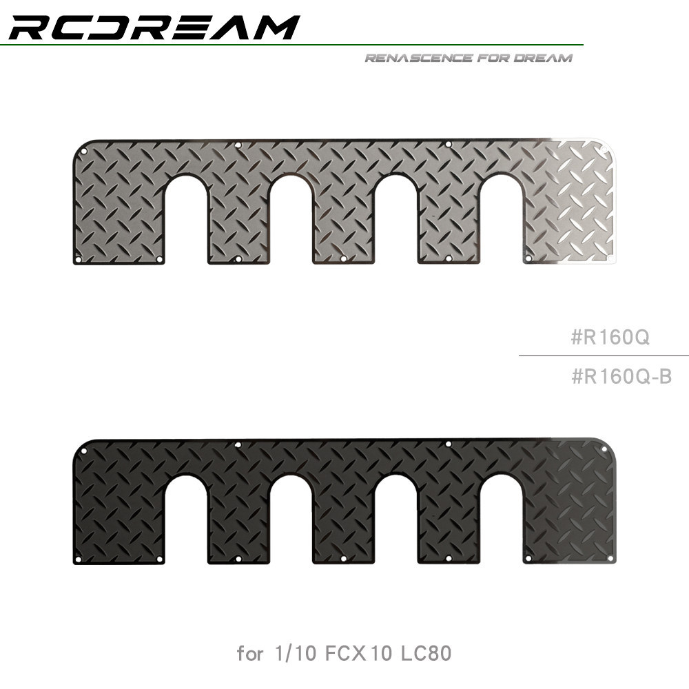 Bảng bảo vệ chống trượt mô phỏng cho xe bánh xích RC 1 / 10 FMS FCX10 LC80