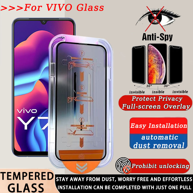 chống nhìn trộm Cường Lực Tự Dán tự hút bụi cho VIVO Y97 Y95 Y93 Y91 Y76s Y75 Y73 Y72 Y55 Y53s Y52a 