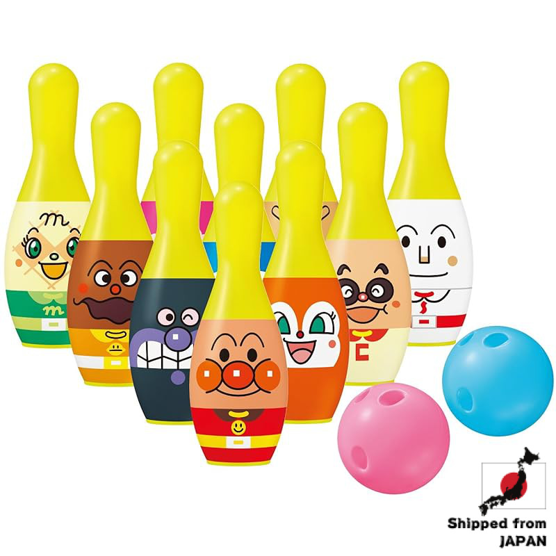 AGATSUMA Anpanman Bowling Set (Renewed)