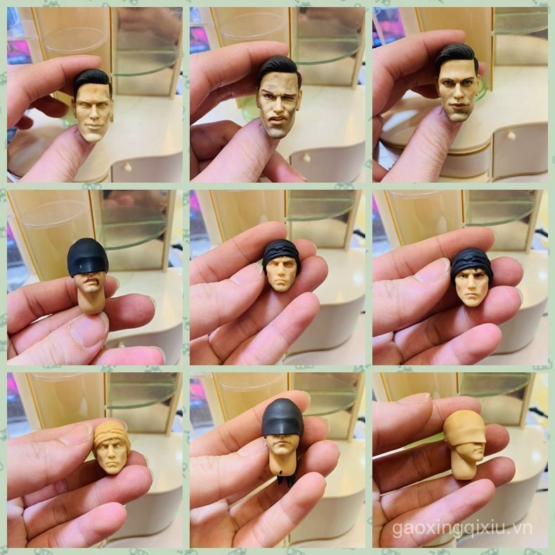 Mới Chính Hãng Số Lượng Lớn MEZCO 23cm Đầu Búp Bê Khắc Mô Hình Khác Nhau Đầu Làm Bằng Tay Khắc