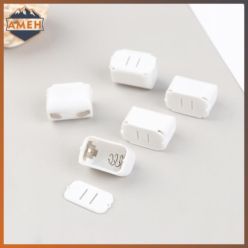 Technicolorepic 5 Chiếc Mini L1154F Pin Hộp Bảo Quản Pin Pin Cho AG13 LR44 TEC