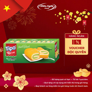  Bánh Tipo Bông Lan Cuộn Cốm 360g 