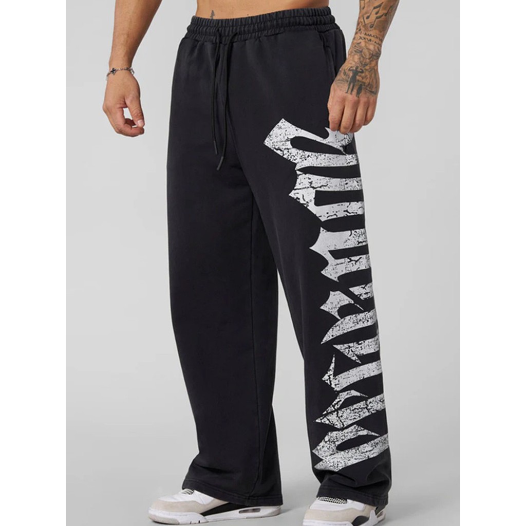 YOUNGLA 2025 - Quần thể thao cotton, phù hợp tập gym và chạy bộ