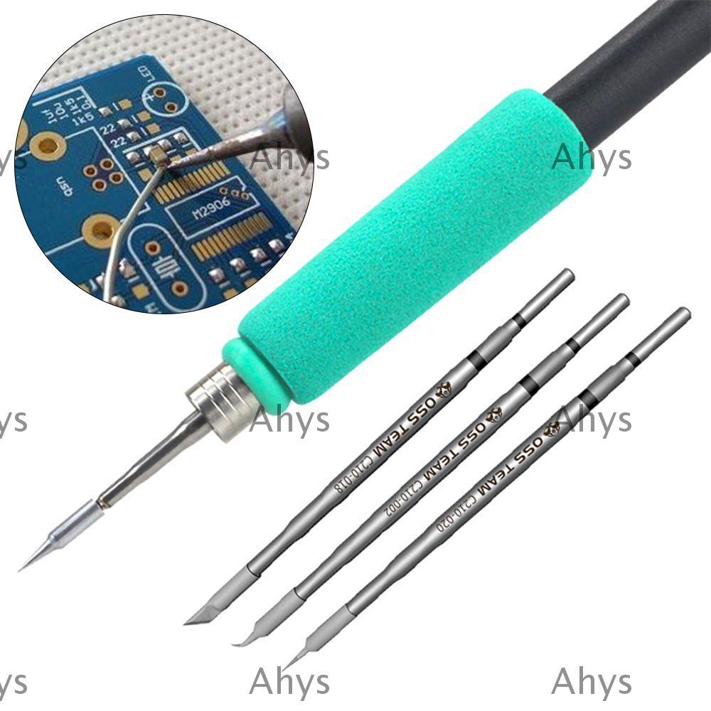 Bộ dụng cụ trạm hàn AHYS C210 Tay cầm T210 không chì C210-I K SI Dụng cụ hàn