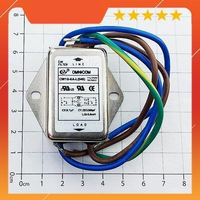 CW1B-6A-L Bộ Lọc Nguồn 1 Pha 6A 115/250V