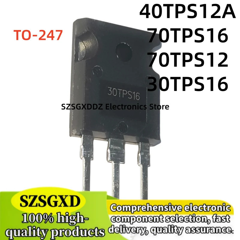 5 Chiếc 40TPS12A TO247 40TPS12 TO247 40TPS12APBF 70TPS16 70TPS12 30TPS16 TO-247 Hiệu Ứng Trường Tran