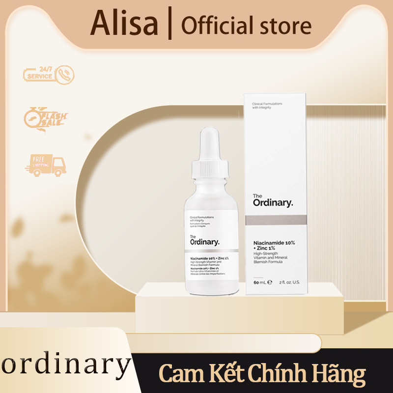 Tinh chất dưỡng da The Ordinary Niacinamide 10% + Zinc 1% [30ml]  alisa makeup Shop