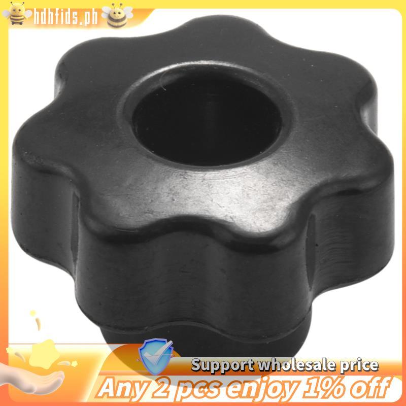 -10 CÁI M6 Núm ren bên trong Đầu sao bằng nhựa Núm kẹp màu đen M6 x 25