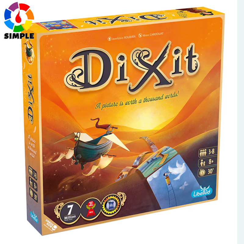 Dixit (2021 Refresh) | Board Game | Ages 8+ | 3 to 8 Players | 30 Minutes Playing Time