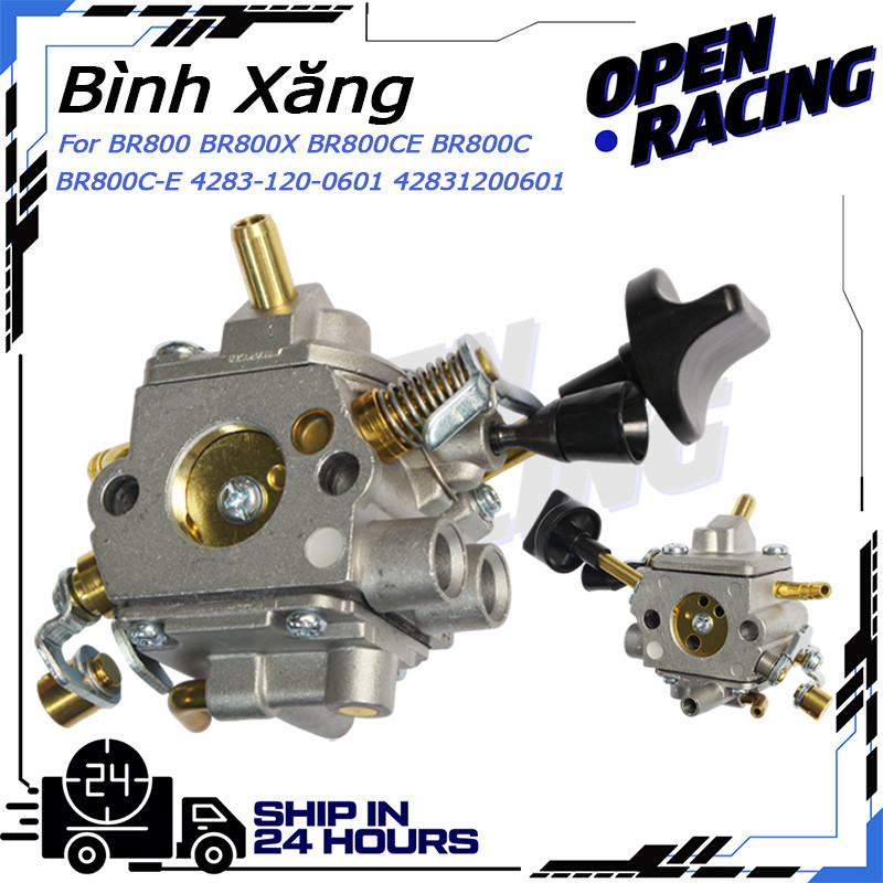 Bình Xăng Con Máy Thổi Lá Bộ Chế Hòa Khí 42831200601 Cho BR800 BR800X BR800CE BR800C BR800C-E