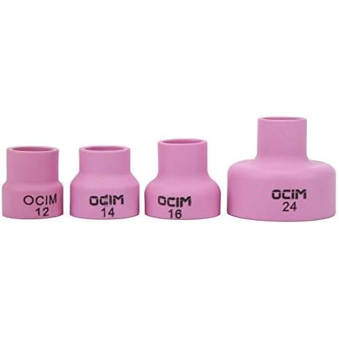 Cốc hàn Alumina, Bộ vòi phun Alumina Bộ cốc hàn gốm, Vòi phun cho WP ‐ 17 / 18 / 26 Đèn pin hàn Vật 