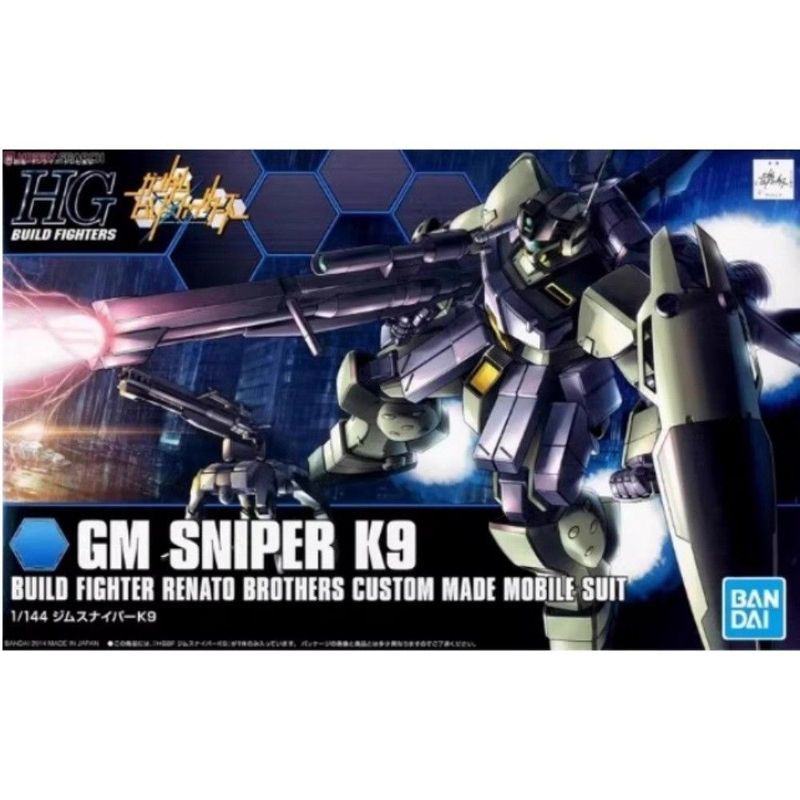 Hàng sẵn có Bandai HGBF 010 1 / 144 Jim Sniper Type K9 Creator Gundam Assembly Model