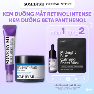   COMBO  Kem mắt Some By Mi Retinol Eye cream 30ml + Kem dưỡng Beta Panthenol 50ml 