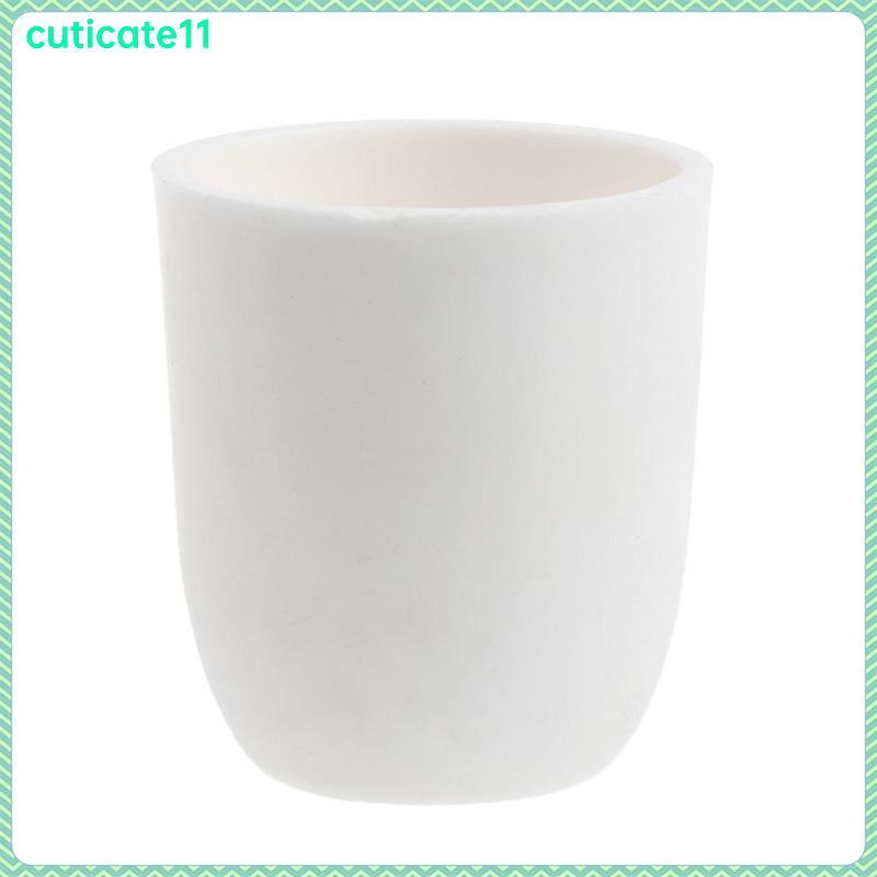 99% Al2O3 Alumina Phòng thí nghiệm hình trụ Nồi nấu chảy Bình chứa 20ml -150ml