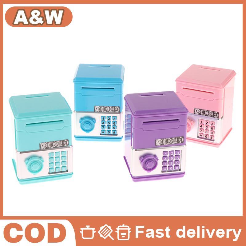 [WHP] Kids Password Mini ATM Piggy Bank Cash Coin Money Box Birthday Toy Gift