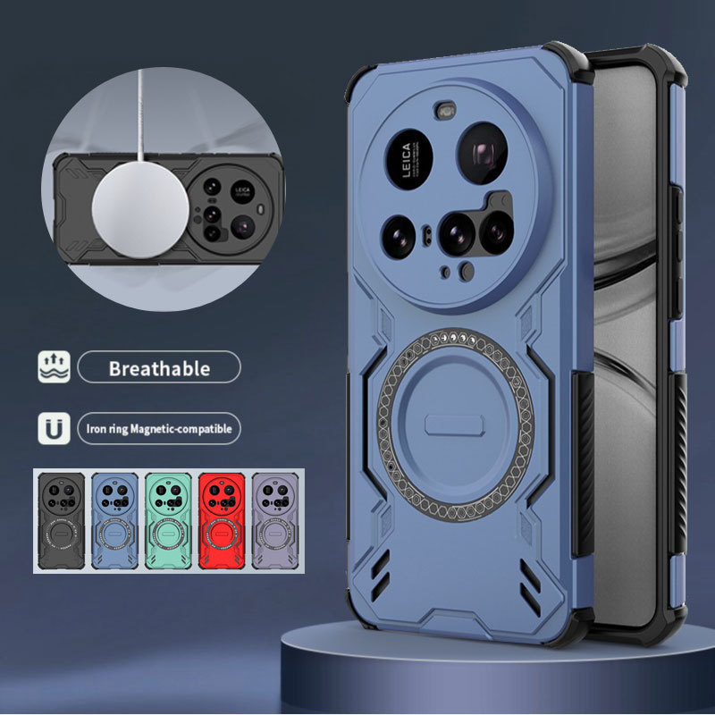 Ốp Điện Thoại Sạc Không Dây Từ Tính Cho XIAOMI 15 15Ultra Tản Nhiệt Ốp Lưng Chống Sốc Cho XIAOMI MI1