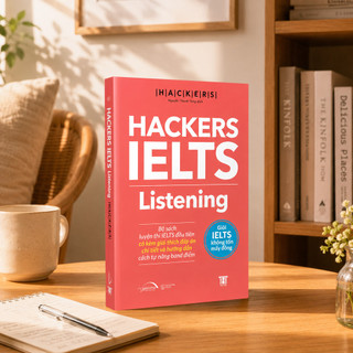 Sách - Hackers IELTS Listening - Lộ Trình Tự Học IELTS Kèm Lời Giải Chi Tiết (Gamma Books)