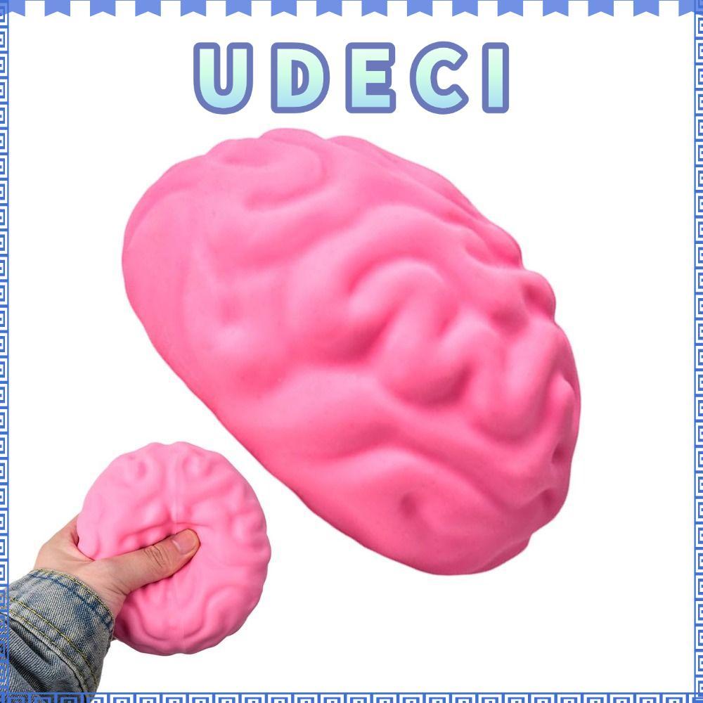 UDECI Bóng Căng Thẳng, Thư Giãn Cảm Giác Giảm Căng Thẳng Đồ Chơi Squishy Não Lớn, Mềm Mới Lạ Thiết K